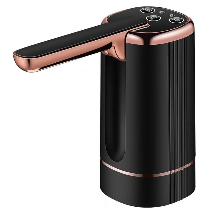 Foldable Electric Water Dispenser Bottle Pump - Black