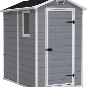 4x6 Resin Outdoor Storage Shed – Durable & Weatherproof Storage Solution