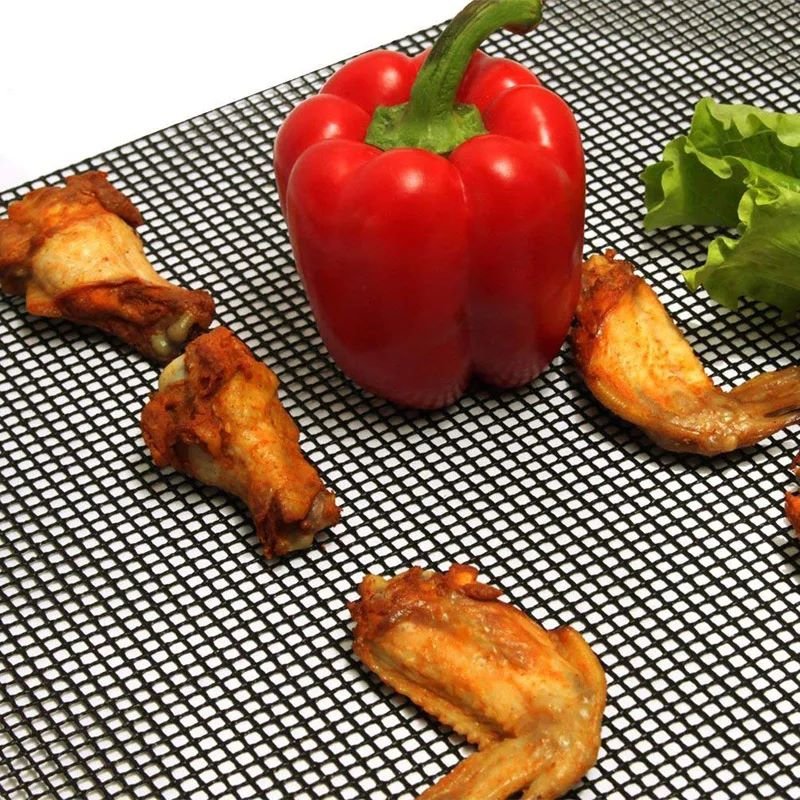 BBQ Grill Mat – Non-Stick Barbecue Grill Mats for Outdoor Grilling (Pack of 3)