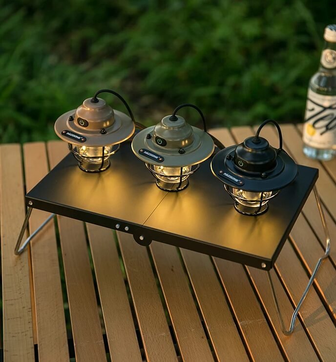 Camping Ambient Light Portable Rechargeable Tent Lights