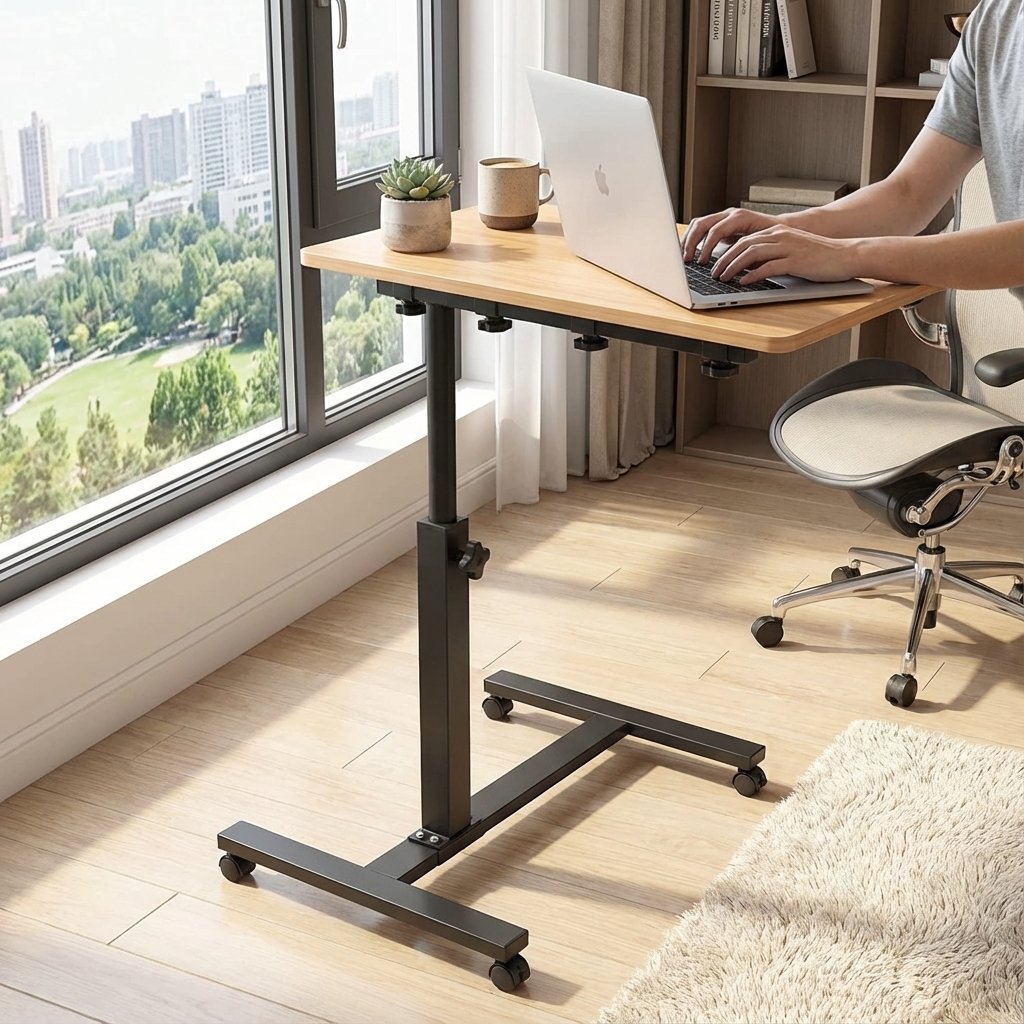Adjustable Laptop Desk 360° Rotating Tabletop