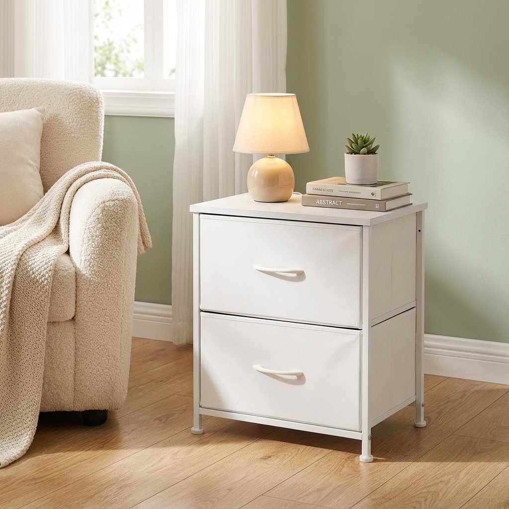 Bedside Coffee Sofa Tea Table Storage 1