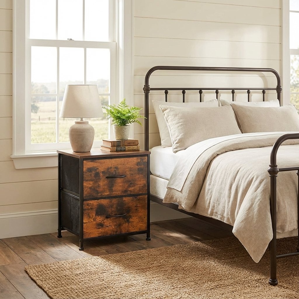 Bedside Coffee Sofa Tea Table Storage